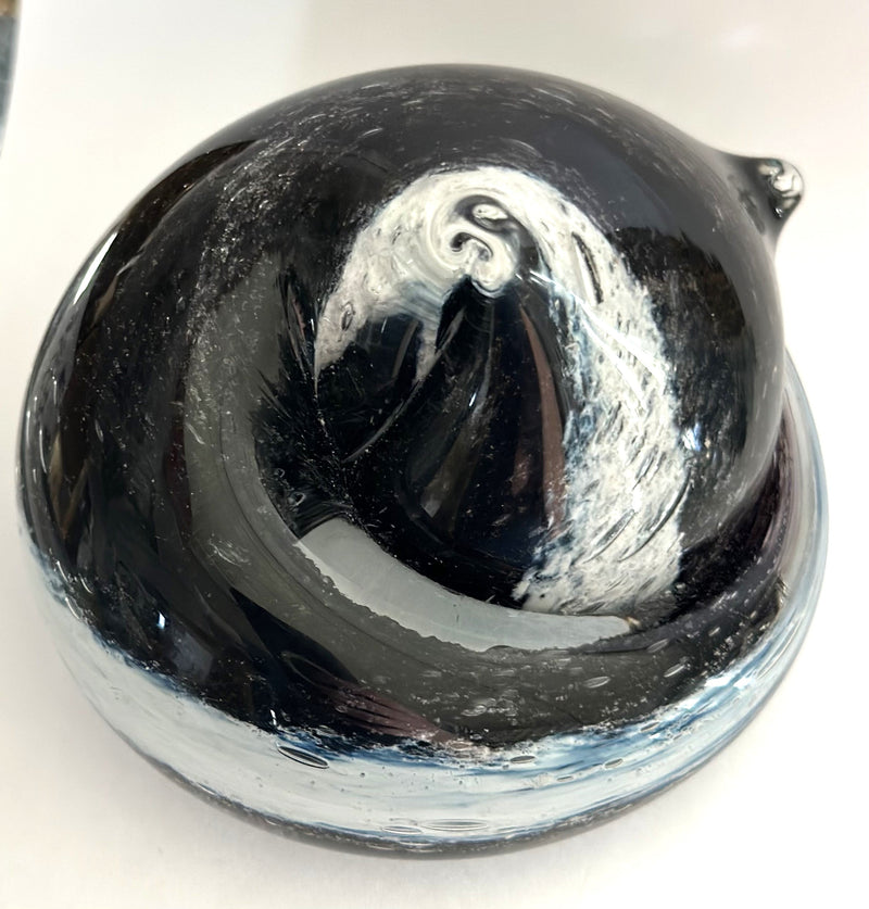 Memorial Sleeping Cat with Infused Cremation Ash