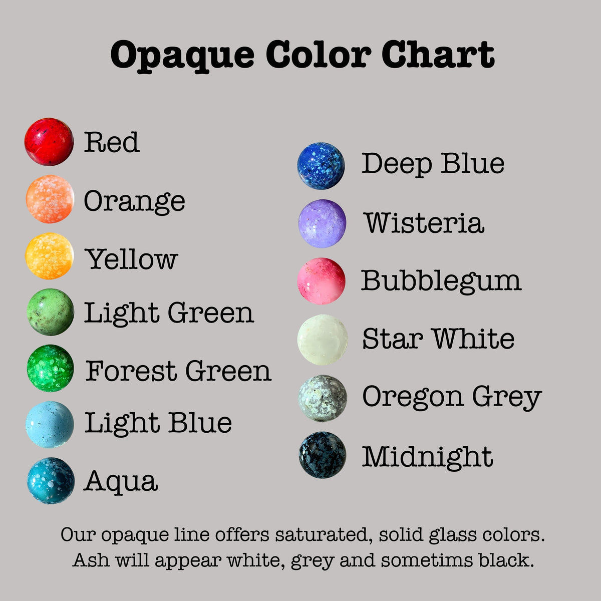 color chart